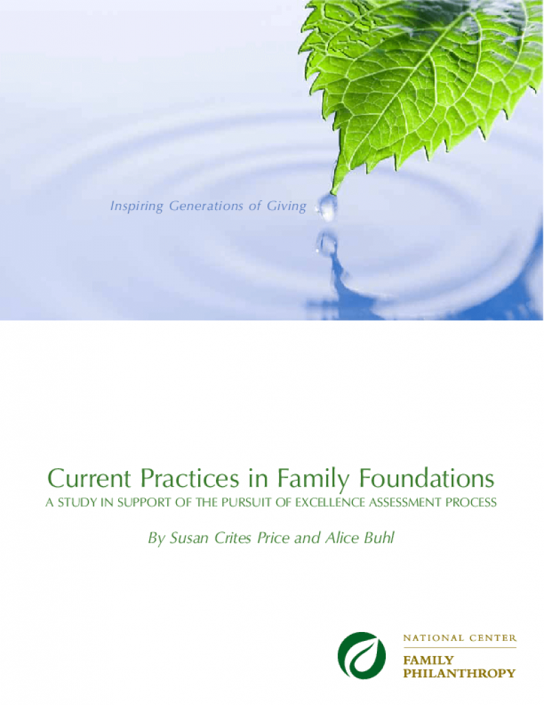 Current Practices In Family Foundations | GrantLab